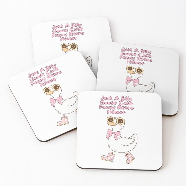 Item preview, Just A Silly Goose Cute Funny Retro Humor designed and sold by BNS-O.