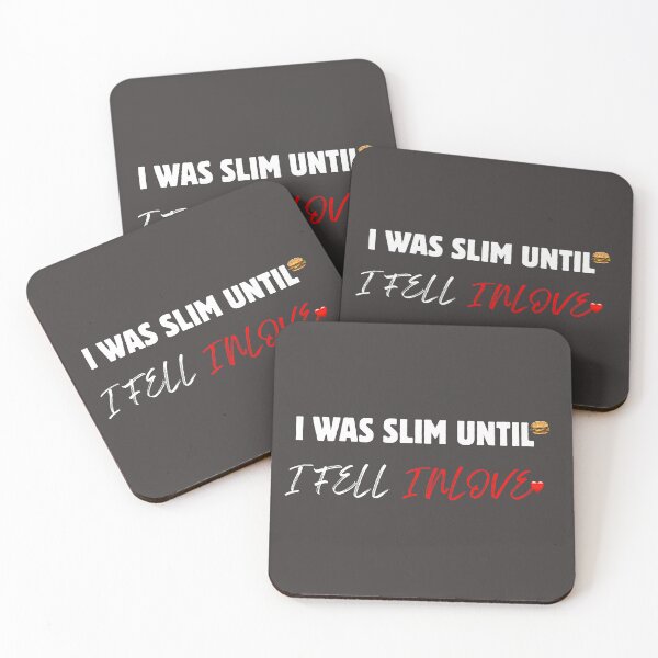Item preview, I was slim until I fell in love  designed and sold by GiftLore Studio.