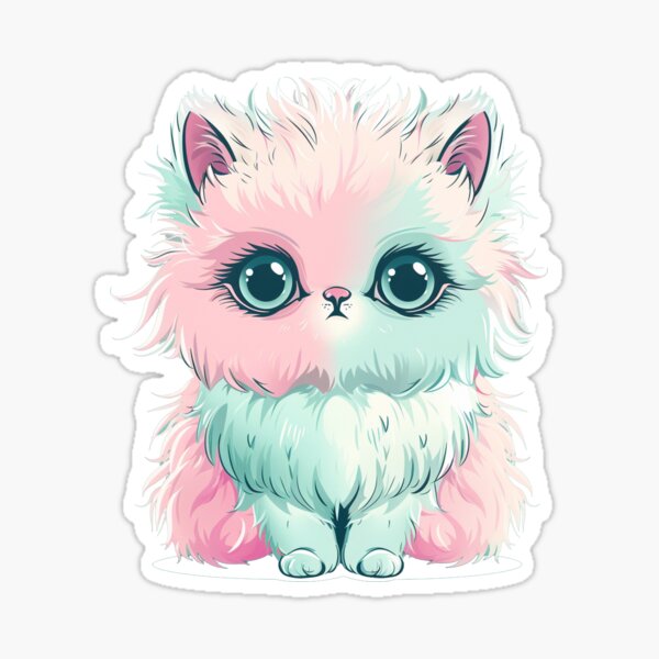 Item preview, Whimsical Chibi Pet Drawing – Kawaii Animal Character Design designed and sold by BrianGrams312.