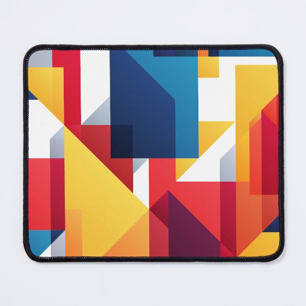 Item preview, Fragments — Bold Geometric Abstract Design in Primary Colors designed and sold by Form & Function.