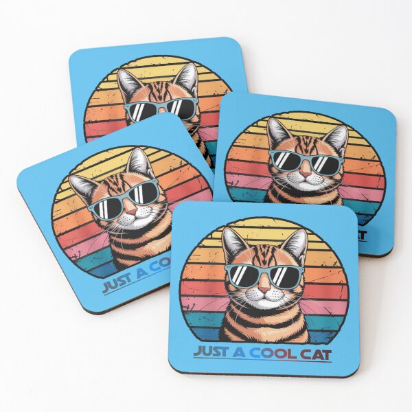 Item preview, Just A Cool Cat designed and sold by ZooStateofMind.
