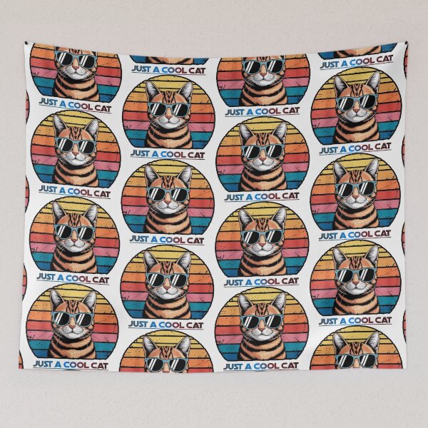 Item preview, Just A Cool Cat designed and sold by ZooStateofMind.