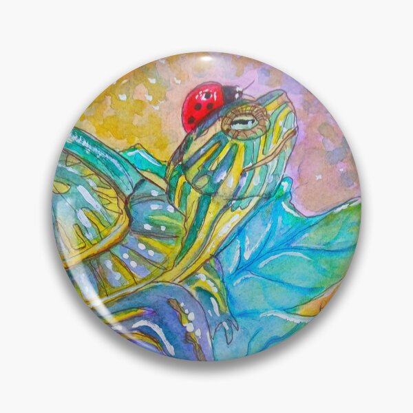 Item preview, Tortoise And Ladybug Hat designed and sold by RLawrenceArt.
