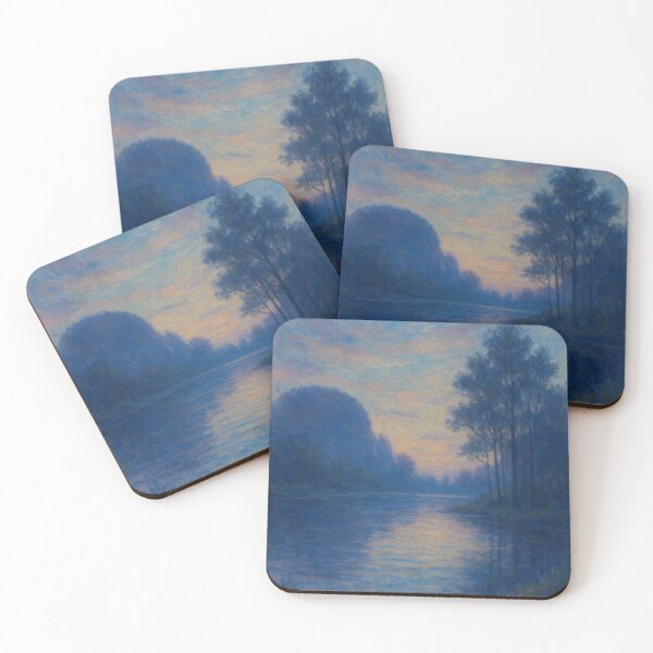 Item preview, Moonlight Serenity: Lakeside Twilight Scene designed and sold by Butler in the Home.