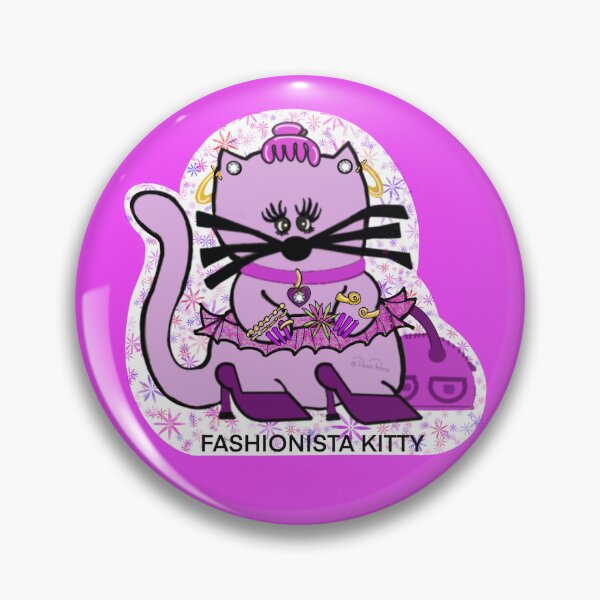 Item preview,          FASHIONISTA KITTY designed and sold by Lemondrop Kitty & Friends.