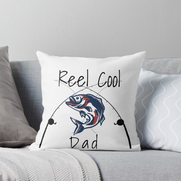 Item preview, Reel Cool Dad Fish Black designed and sold by brodienochie.