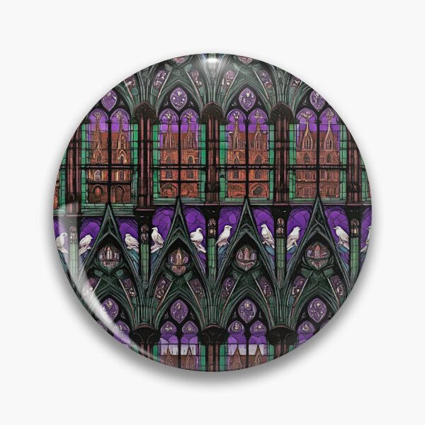 Item preview, Gothic stained glass windows designed and sold by Helios Be. Lavsh.