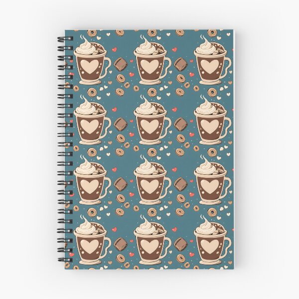Item preview, Coffee and Cereal Seamless Pattern designed and sold by DemureArtsy.