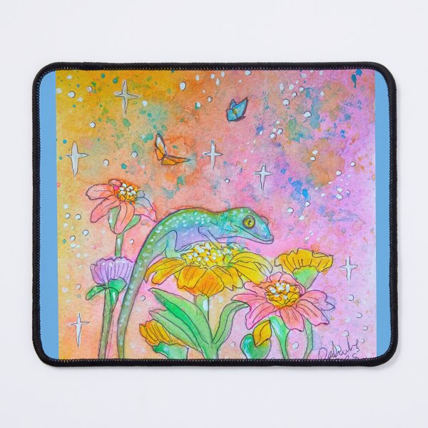 Item preview, Gecko en una flor designed and sold by RLawrenceArt.