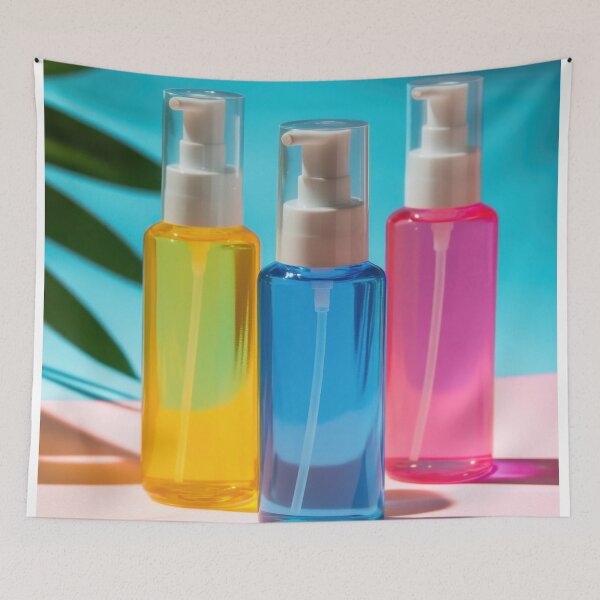 Item preview, Colorful bottles on table designed and sold by anytka.