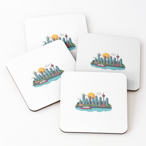 Item preview, East van, Vancouver's skyline captures iconic landmarks designed and sold by Goreda.