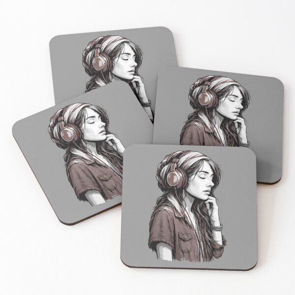 Item preview, Soundscape Serenity Tee | Music Lover Portrait designed and sold by MarCinu Art.