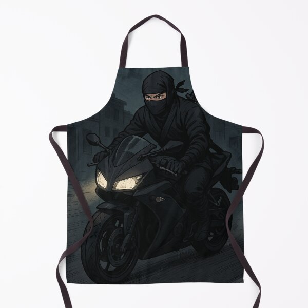 Item preview, Warrior Ninja motorcyclist designed and sold by MerlinWear.