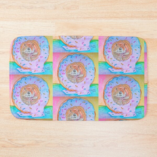 Item preview, Ground Hog in a Donut designed and sold by RLawrenceArt.