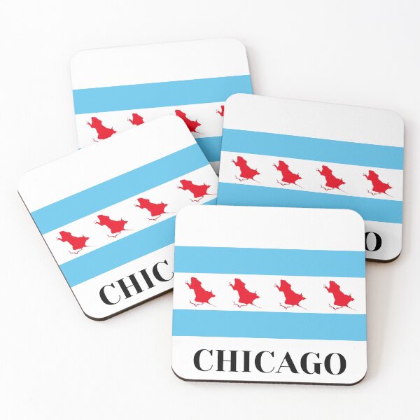 Item preview, Iconic Chicago Rat Hole | Chicago Flag designed and sold by thevanillaplum.