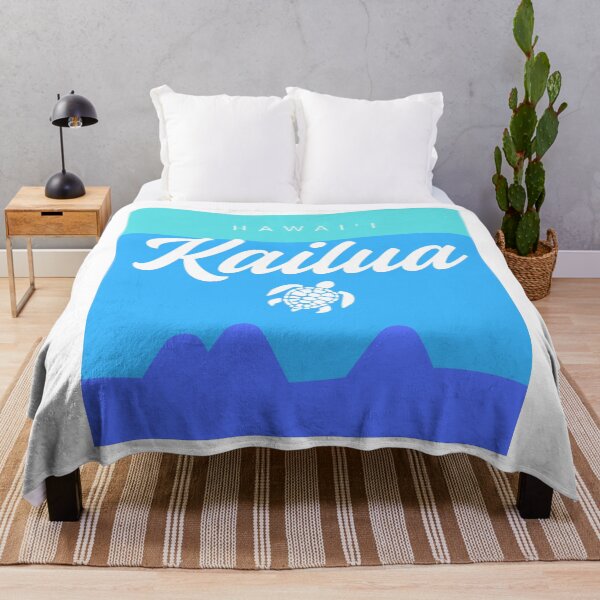 Item preview, Kailua Hawaii Surfboard Design with Mokes Island View designed and sold by alohagiftbox.