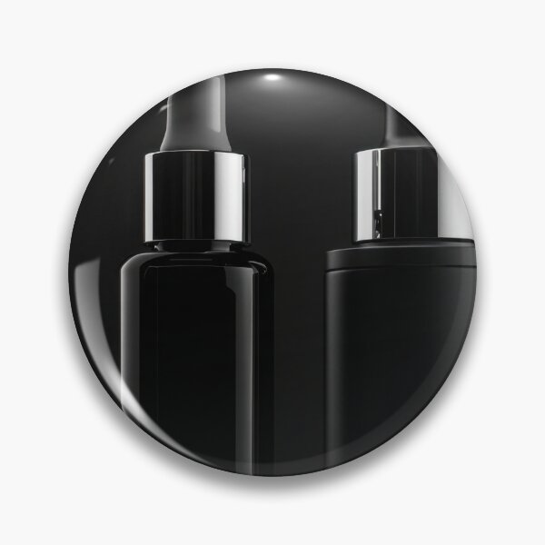 Item preview, Elegant black serum bottles designed and sold by anytka.