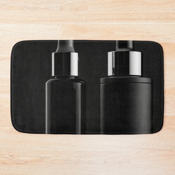 Item preview, Elegant black serum bottles designed and sold by anytka.