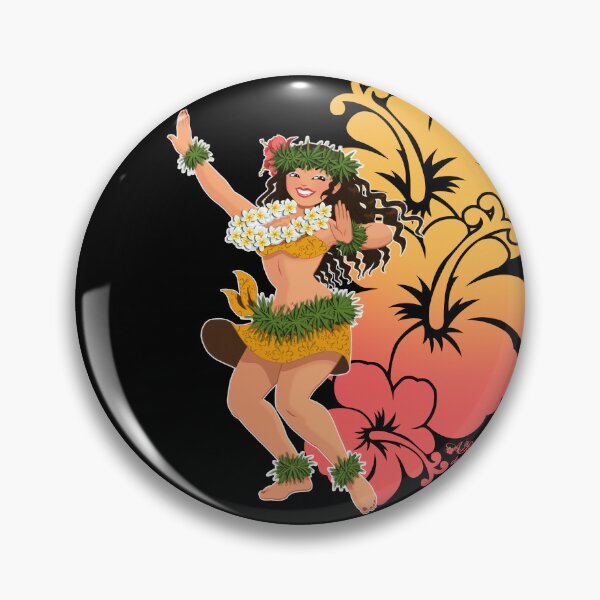Item preview, Polynesian dancer designed and sold by Anna R. Carrino.