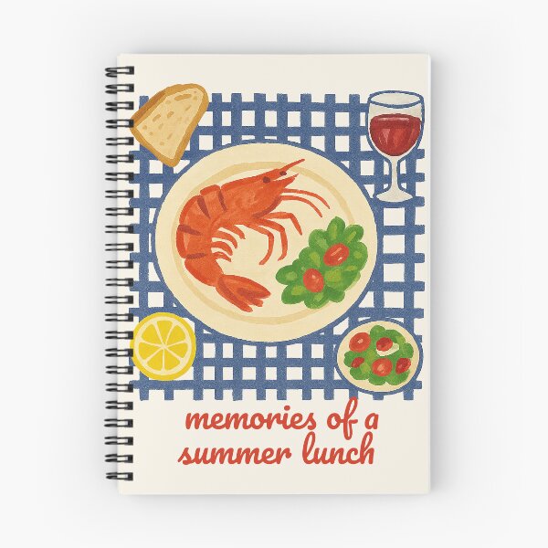 Item preview, Almuerzo de camarones vintage retro designed and sold by Patternicity.