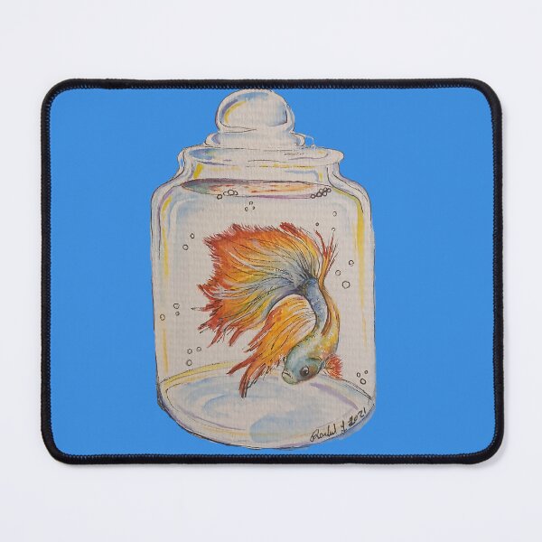Item preview, Betta in a Jar designed and sold by RLawrenceArt.
