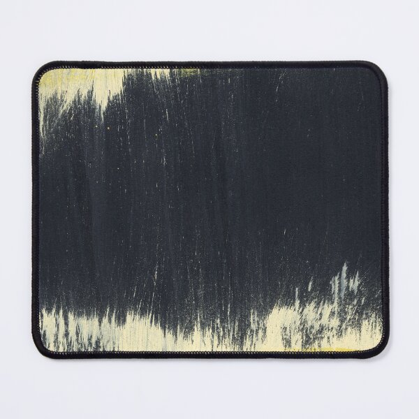 Item preview, "Striking Divide" - Yellow Blue Navy Brush Texture Painting designed and sold by pngrktes-art.