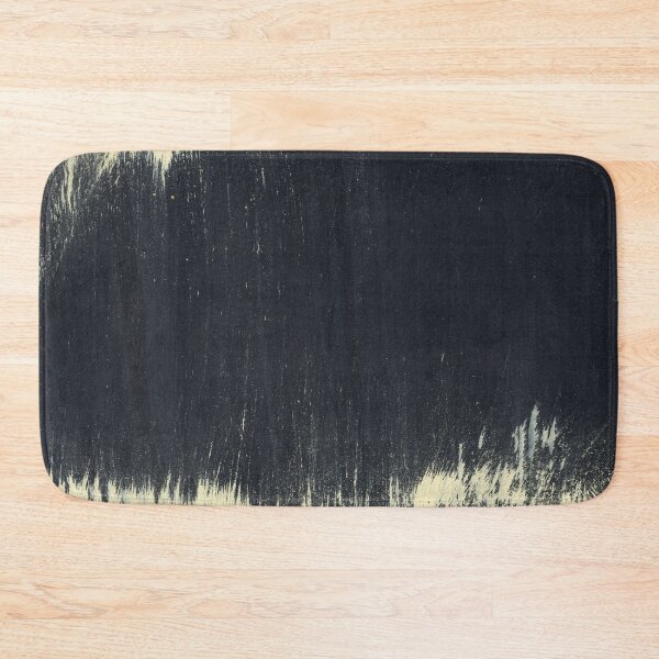 Item preview, "Striking Divide" - Yellow Blue Navy Brush Texture Painting designed and sold by pngrktes-art.