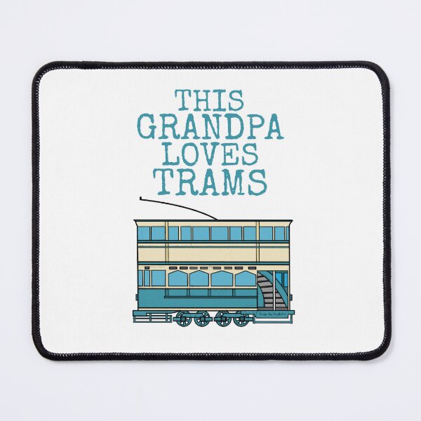 Item preview, This Grandpa Loves Trams, Tram Enthusiast Father's Day designed and sold by doodlerob.