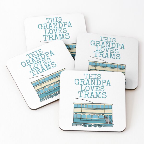 Item preview, This Grandpa Loves Trams, Tram Enthusiast Father's Day designed and sold by doodlerob.