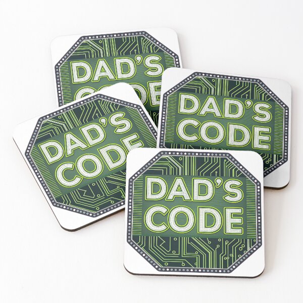 Item preview, Funny Dad's Code - Father's Day Gift for Cool Dads designed and sold by wellie-chic.