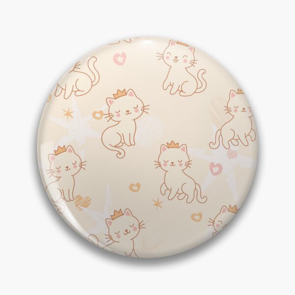 Item preview,  Cute Princess Cats Seamless Pattern designed and sold by babanovaesha.