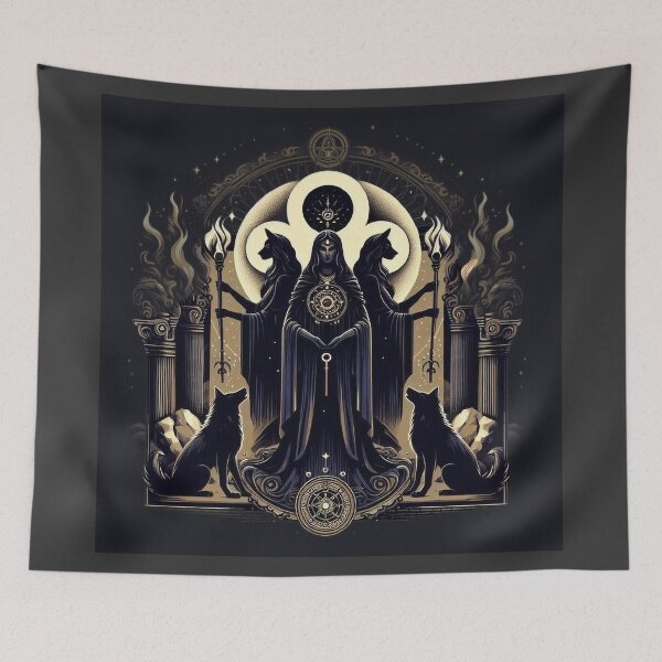 Item preview, Hecate, Goddess of the Crossroads and Moon designed and sold by Roberta Calabrese.