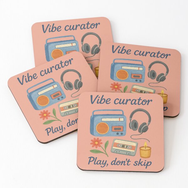 Item preview, Vibe Curator Retro Audio Art designed and sold by Patternicity.