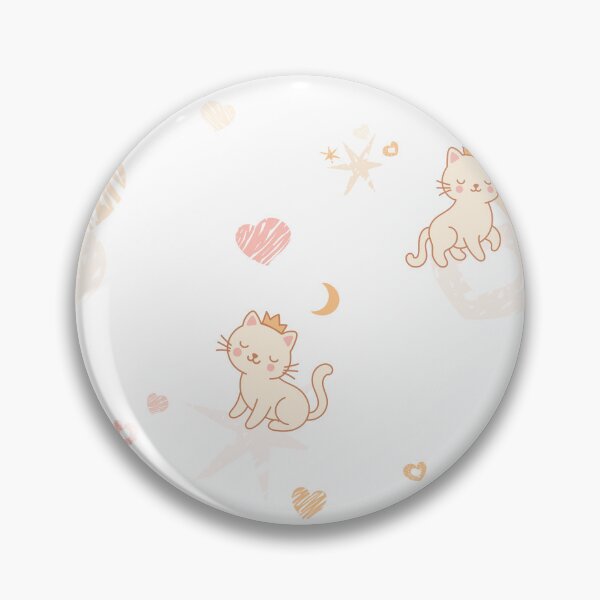 Item preview, Copy of  Cute Princess Cats Seamless Pattern designed and sold by babanovaesha.