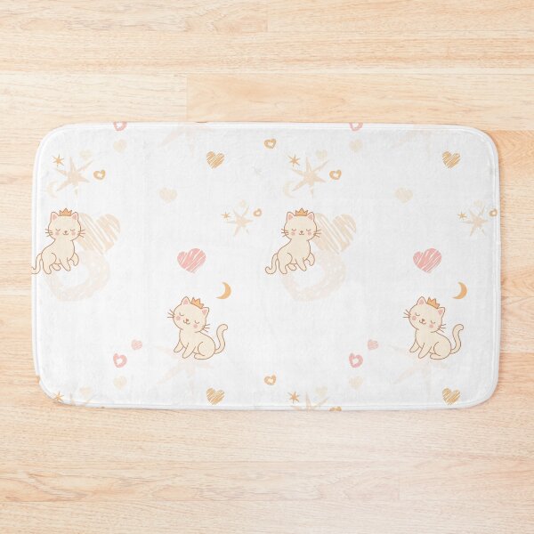 Item preview, Copy of  Cute Princess Cats Seamless Pattern designed and sold by babanovaesha.