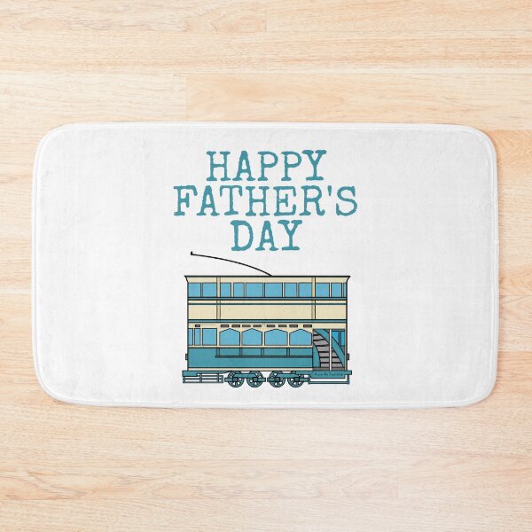 Item preview, Happy Father's Day Tram Enthusiast Dad Grandpa Uncle designed and sold by doodlerob.