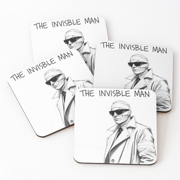 Item preview, The Invisible Man Horror T-shirt designed and sold by Rune-Designs.