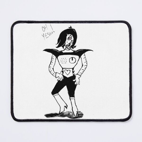 Item preview, Mettaton Ex (Black and White) - Undertale designed and sold by JALSketchworks.