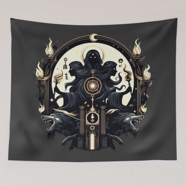 Item preview, Hecate, Goddess of the Crossroads and Moon designed and sold by Roberta Calabrese.