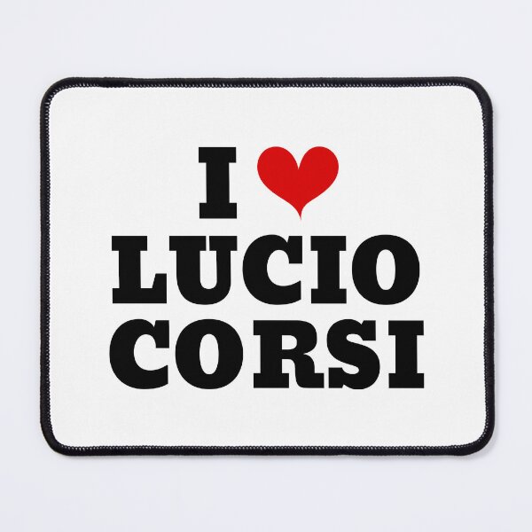 Item preview, I Love Lucio Corsi Eurovision Italy 2025 designed and sold by humnoo.