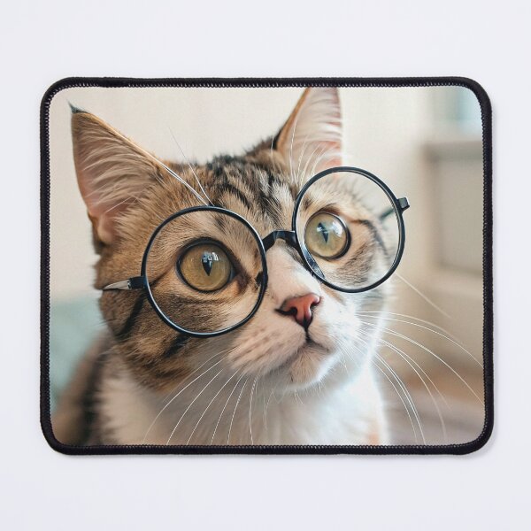 Item preview, Purrfessor Whiskers: The Wise Cat designed and sold by DigiGroove.