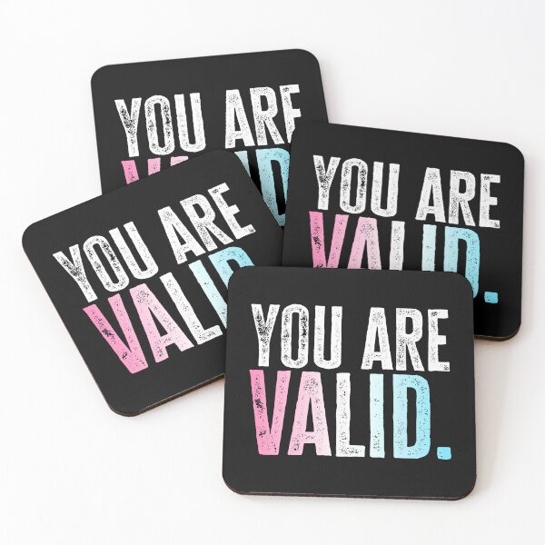 Item preview, You Are Valid - Trans Flag designed and sold by sillyjess.
