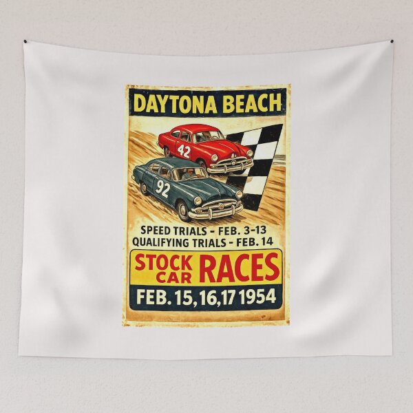 Item preview, Blast from the past Daytona 1954 variation flyer designed and sold by Helios Be. Lavsh.