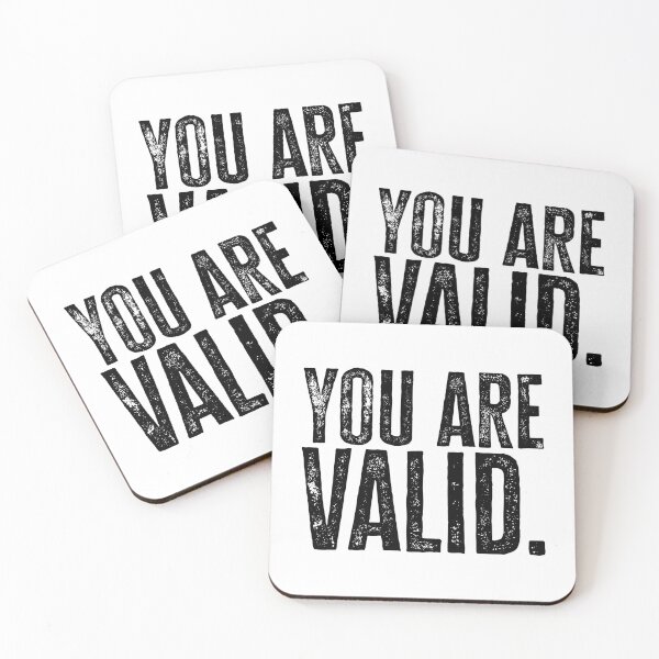 Item preview, You Are Valid - Black designed and sold by sillyjess.