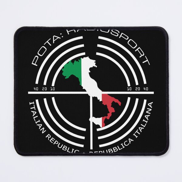 Item preview, Ham Radio Gift for Dad Amateur Radio Gift POTA Radiosport Italian Republic Italy Ham Radio Fathers Day Gift Idea designed and sold by Parks2See.