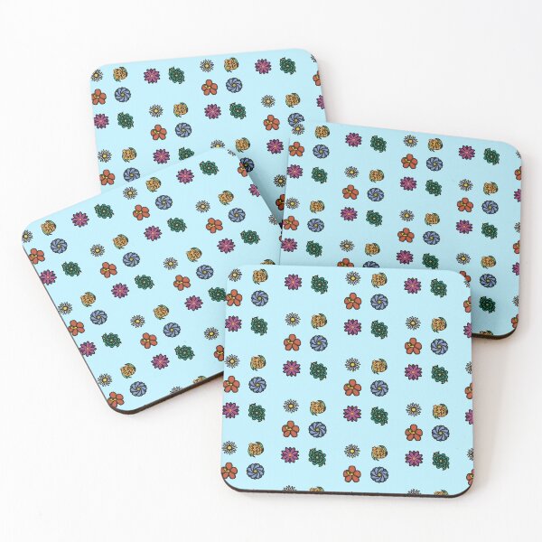 Item preview, Simple Small Flower Icons designed and sold by FrogArtShop.