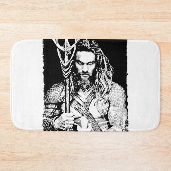 Item preview, Aquaman Prince of the Sea Black and White designed and sold by shamvandamn.