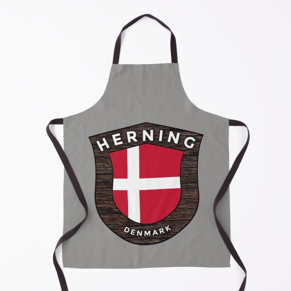 Item preview, Herning Denmark Emblem Flag designed and sold by World Designs.