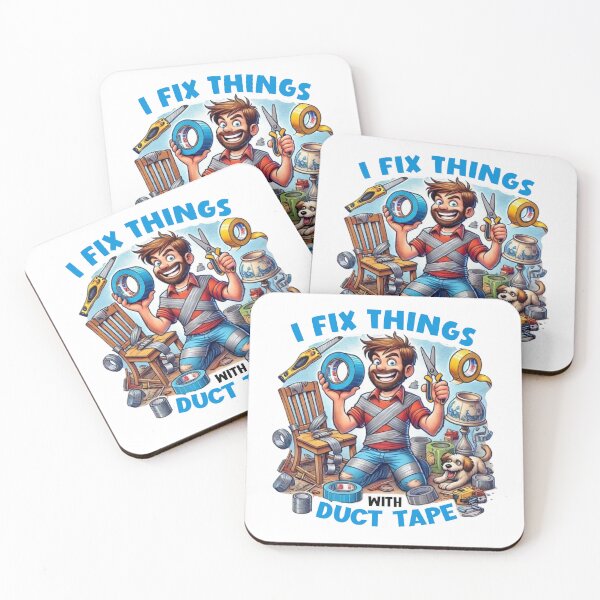 Item preview, I Fix Things with Duct Tape designed and sold by Muggio.