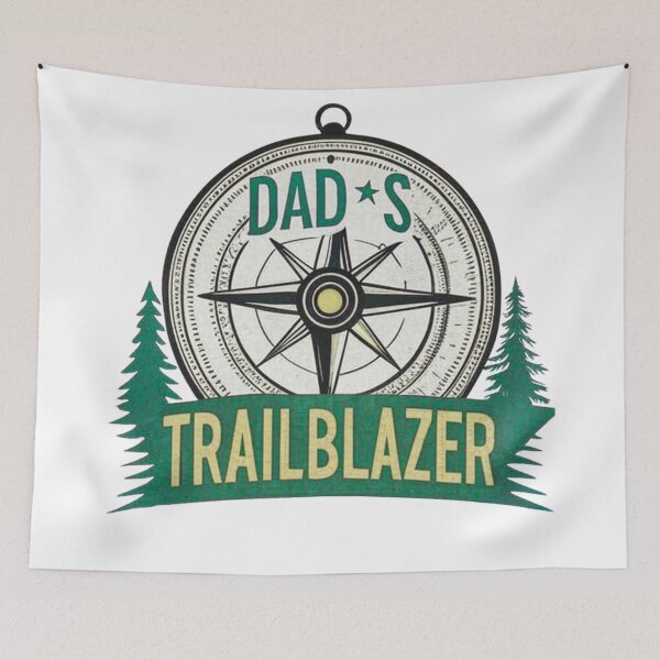 Item preview, Trailblazer Dad Father's Day Gift - Best Dad Hiking designed and sold by wellie-chic.